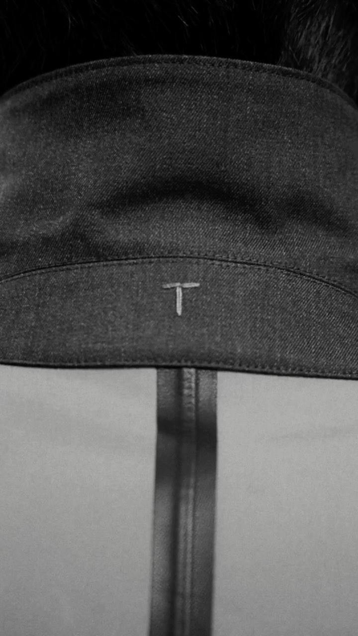 Instagram post by @mt_matteotamburini for TOD'S. Caption reads: Behind the scenes, stolen moments before the....