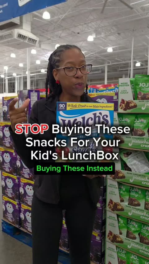 Instagram post by @breecleaneats for Chomps. Caption reads: [...] #kidslunchbox #snacks #figpartner @chomps....