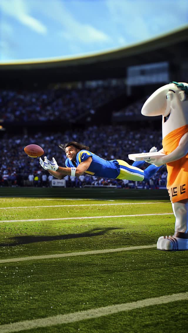 Instagram post by @pukaizded for Little Caesars. Caption reads: Hard to tell what’s real on social media, but....