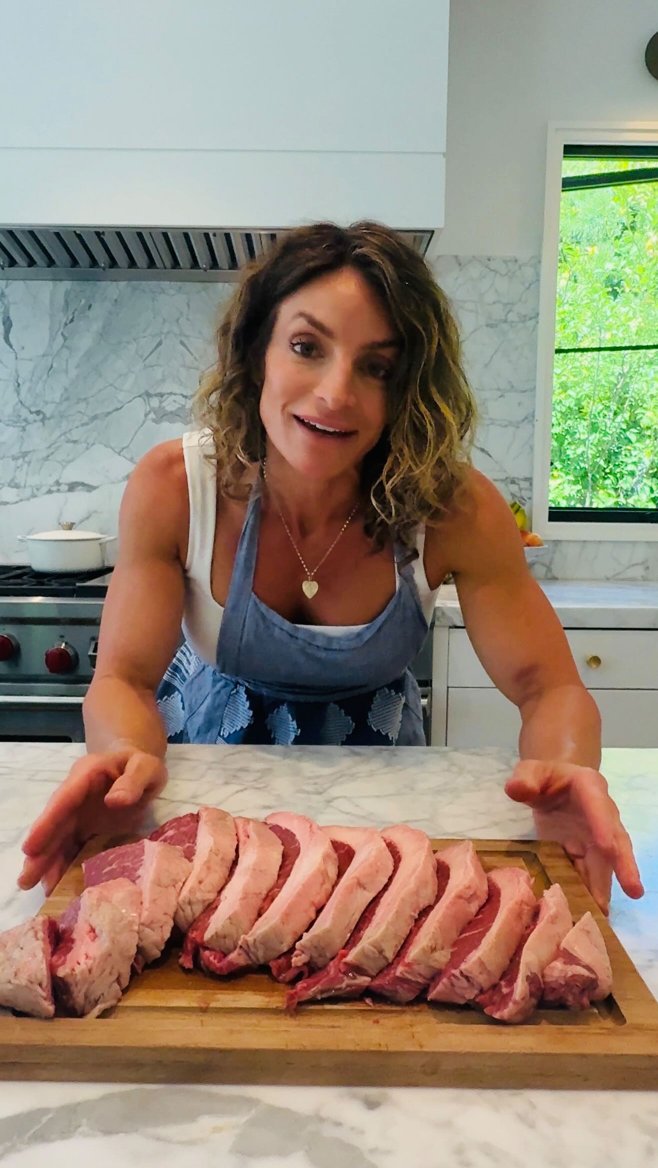 Instagram post by @kaceytaormina for Wild Fork Foods. Caption reads: $50 feeds the family. Move over ribeye - Picanha....