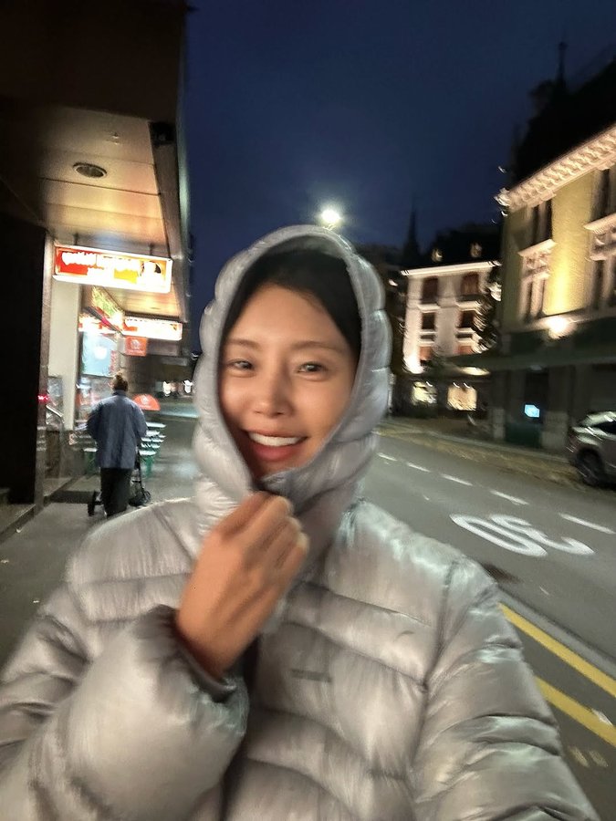 Instagram post by @kangsoyeon__ for Victorinox. Caption reads: #AD
Arrived in Zurich, Switzerland!🇨🇭
I’ve....