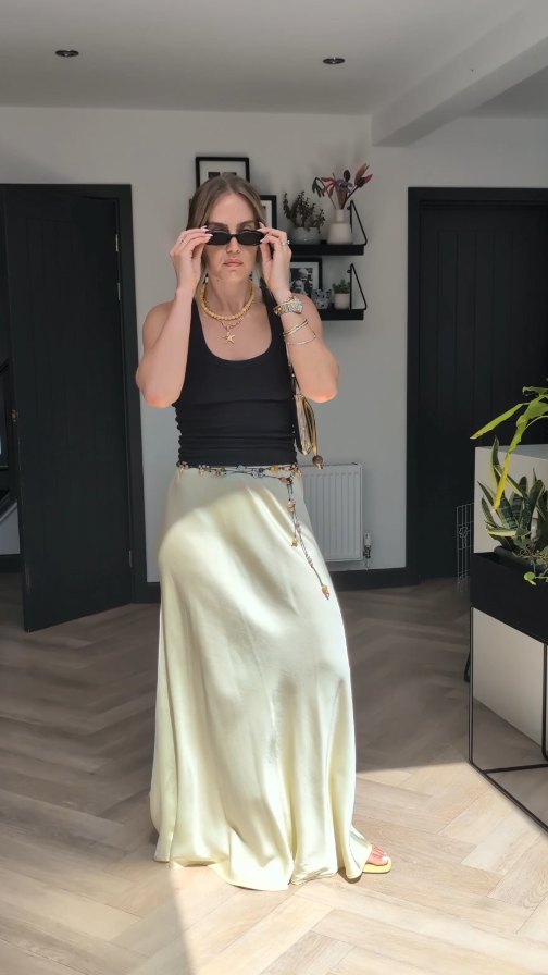 Instagram post by @styledby_mrsj for Le Specs. Caption reads: One of my lovely friends treated me to afternoon....