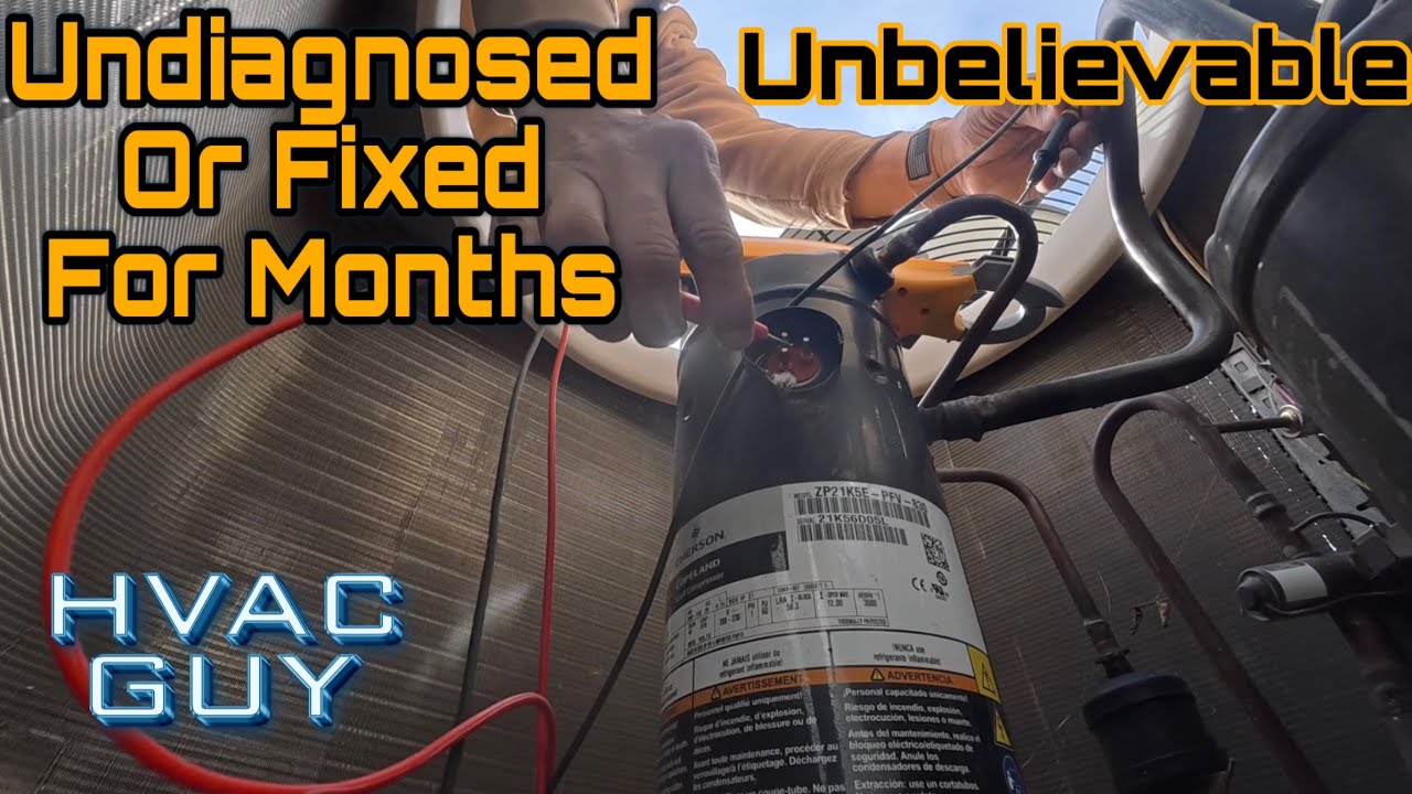 YouTube post by @HVACGUY for Milwaukee Tool. Caption reads: Visiting Apartments After Years Of Severe Neglect!.