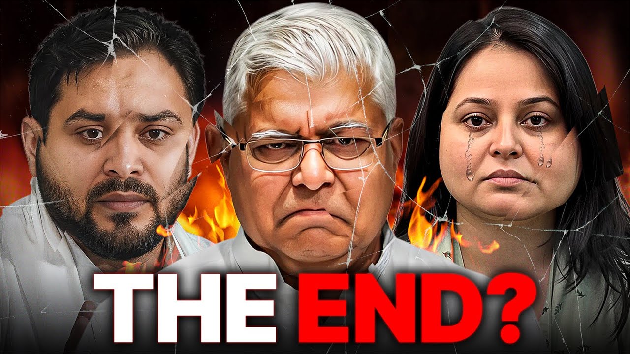 YouTube post by @ShamSharmaShow for Odoo. Caption reads: The CRAZY DOWNFALL Of The Lalu Dynasty | Bihar....