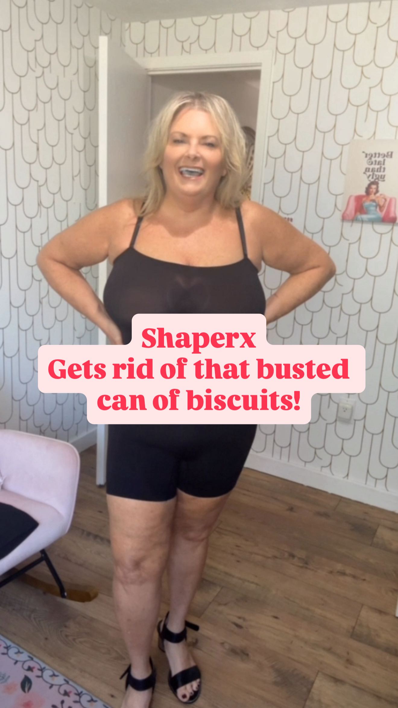 Instagram post by @momentswithcarla for Shaperx. Caption reads: Real results—no filters, no faking. Shaperx....