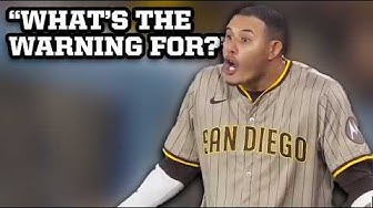 YouTube post by @JomboyMedia for DIRECTV. Caption reads: Teams warned after Shohei Ohtani gets hit so Dave....