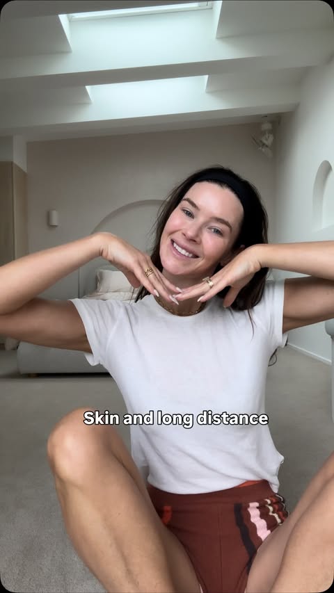 Instagram post by @brittany_hockley for Hada Labo Singapore. Caption reads: All I can do at this point is laugh at these....