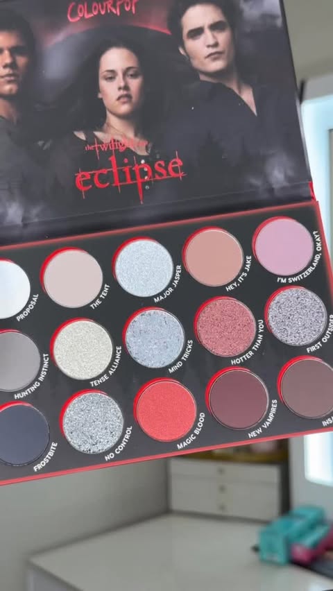Instagram post by an influencer for ColourPop Cosmetics. Caption reads: [...] this 🆕 collection from @colourpopcosmetics....