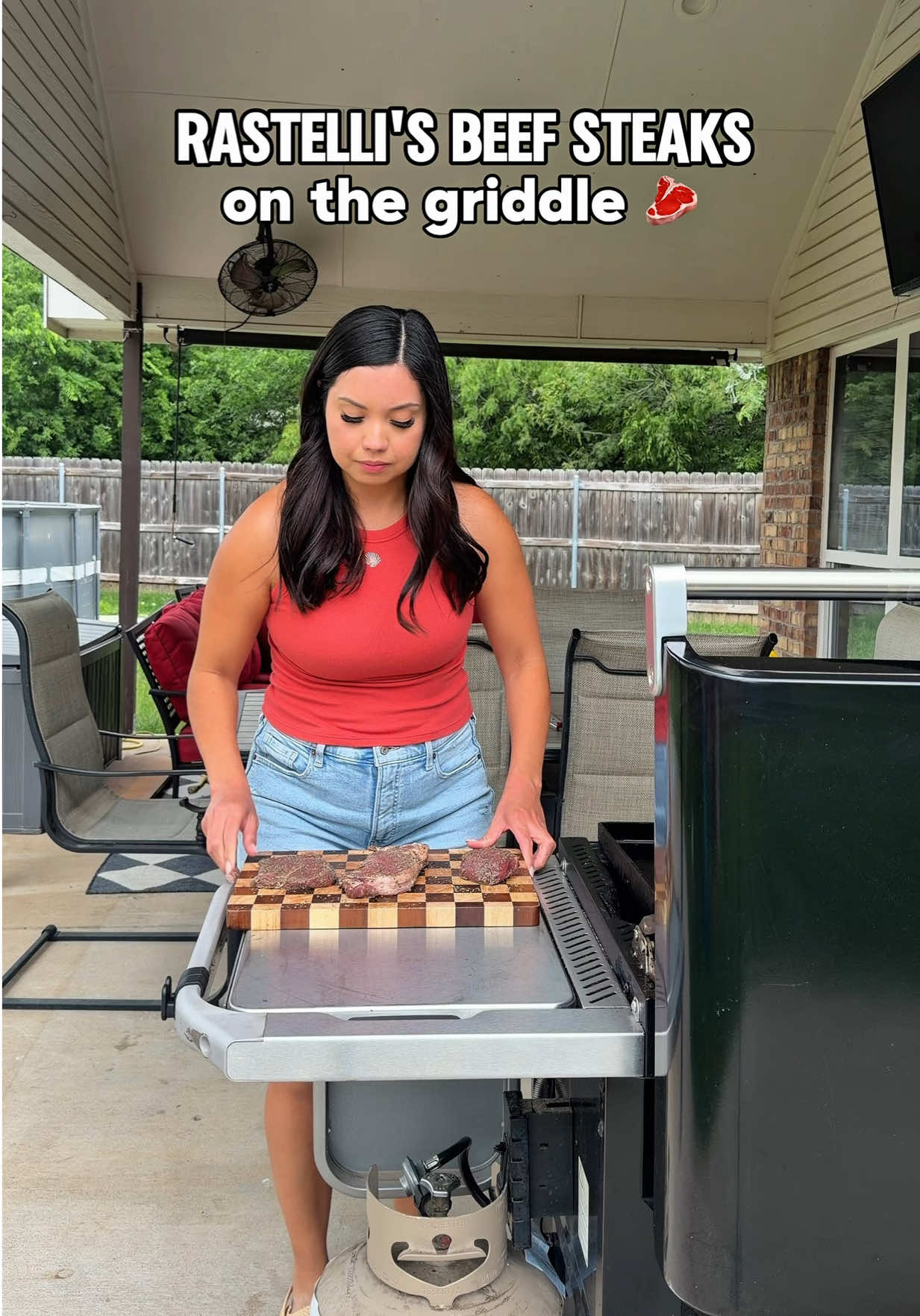 TikTok post by @vanessa.k6 for QVC. Caption reads: #QVCpartner POV: you thought it was just [...].
