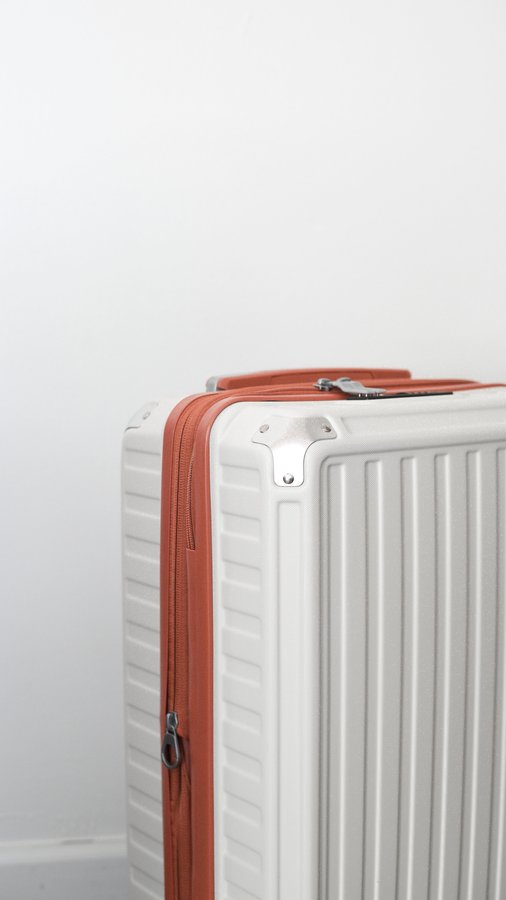 Instagram post by @yanka.fed for LuggeX. Caption reads: this is what new adventures with @luggex_official....