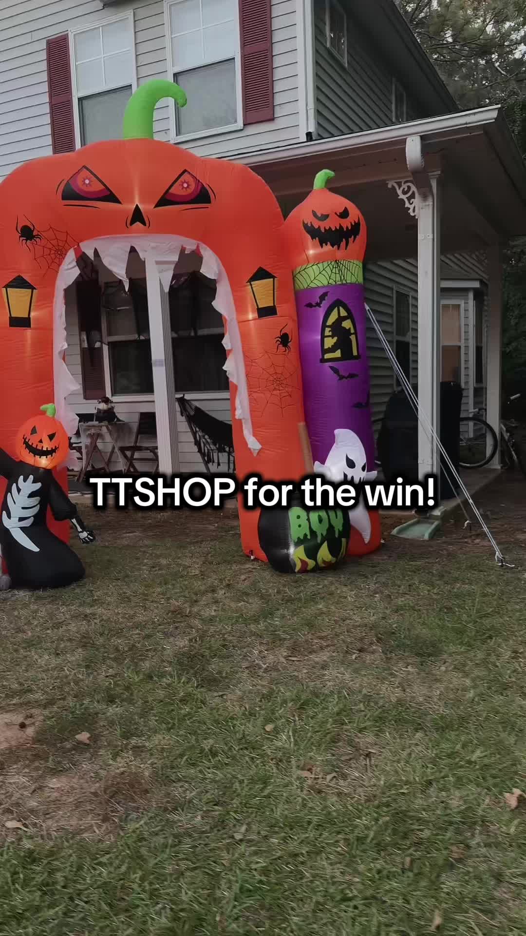 TikTok post by @blkwidow_bell for Shareconn. Caption reads: [...] #fall #ttshopfinds #spookyseason @SHareconn.