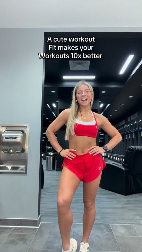 Instagram post by @brittanygeorgee for 1st Phorm. Caption reads: 1st Phorms Spring drop is live!!! Literally [...].