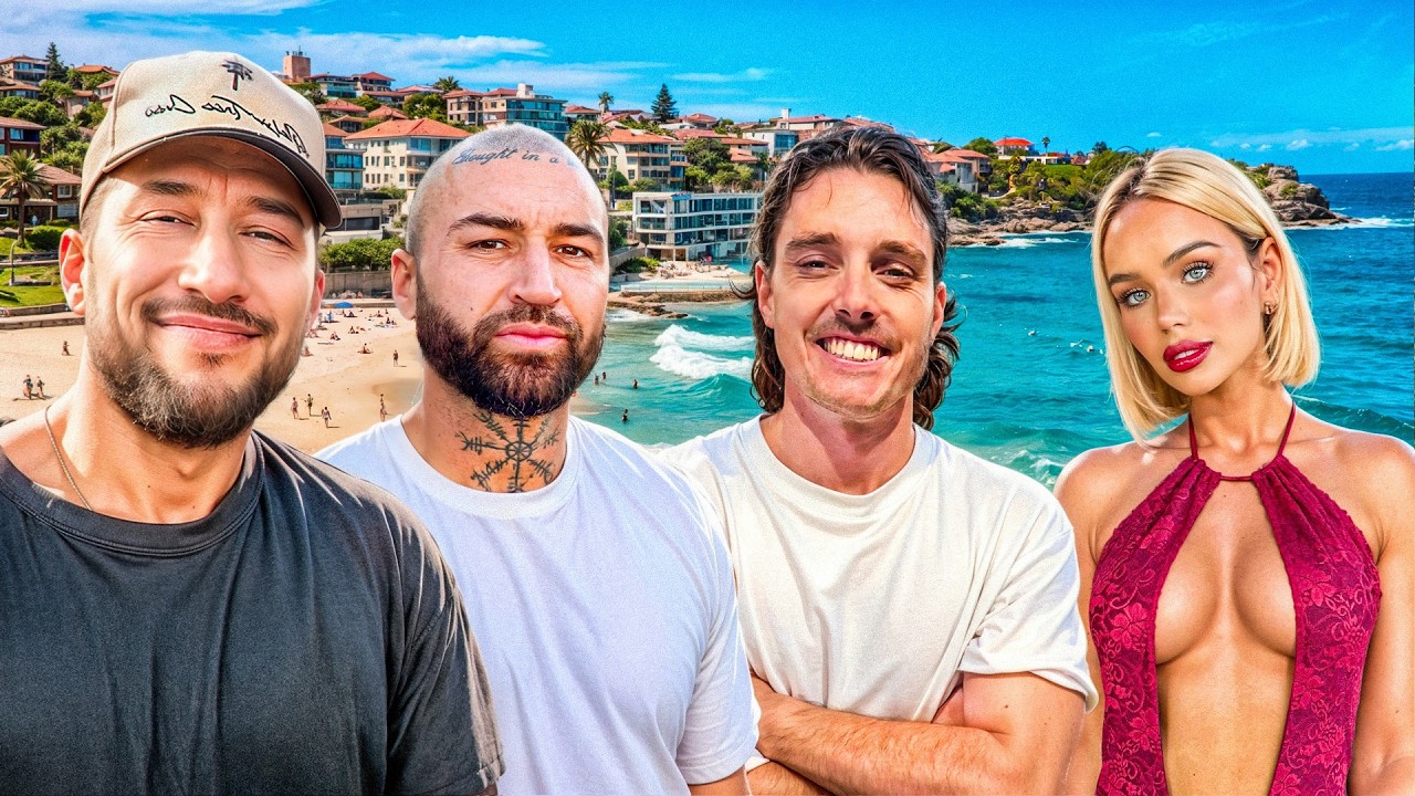 YouTube post by @MikeMajlakVlogs for Breath Death. Caption reads: My $500,000 Australian Adventure! | The Night....