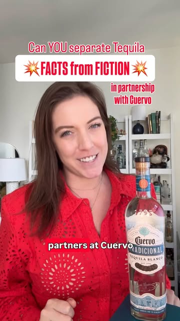 Instagram post by @drinkswithmandy for Jose Cuervo USA. Caption reads: Let’s do some tequila myth busting #AD21+....
