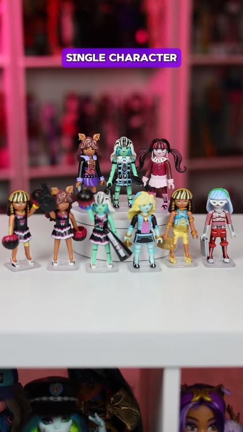 Instagram post by @mattmonsterhigh for PLAYMOBIL. Caption reads: Thank you @playmobil @monsterhigh for gifting me....