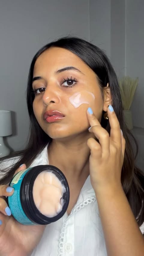 Instagram post by @glam.astha for Pilgrim. Caption reads: Comment for Link🎀 [Korean Glass skin, Rice Water,....
