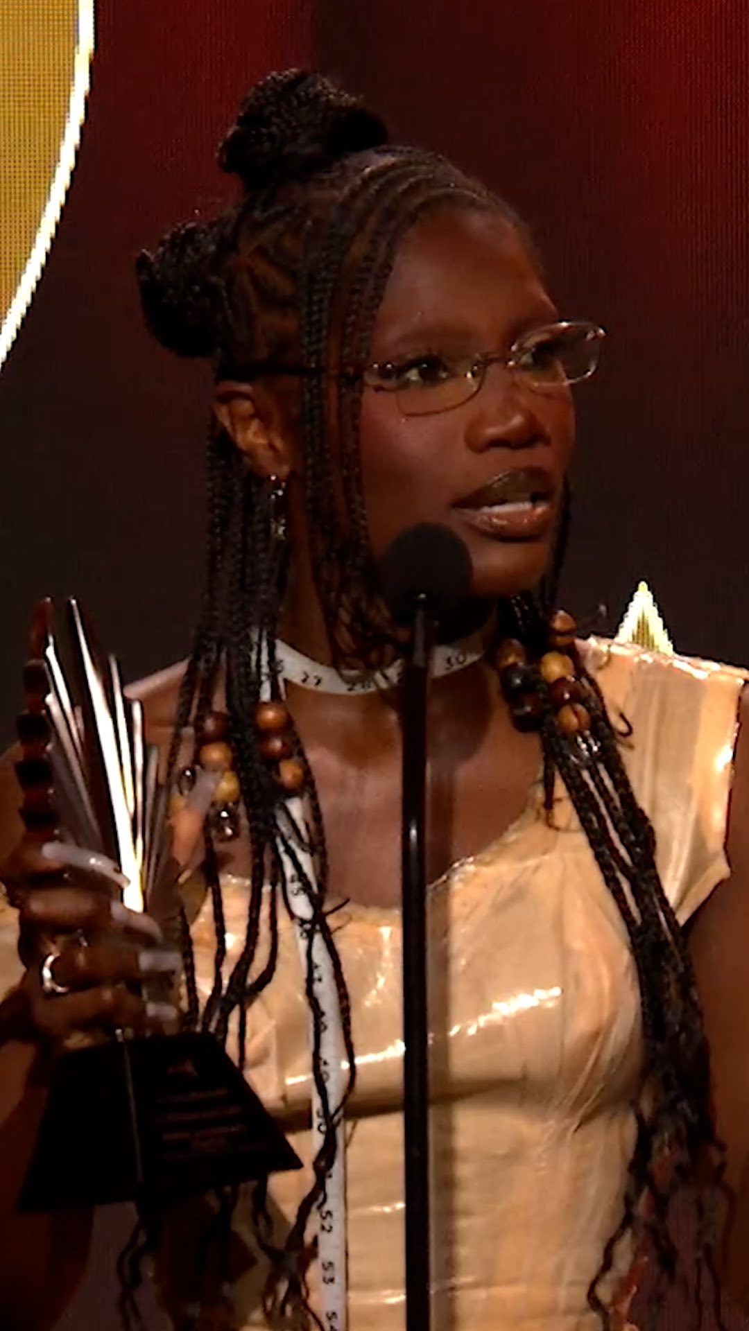 Instagram post by @michaelurielikesit for GLAAD. Caption reads: [...] all the iconic moments from the 2025 GLAAD....