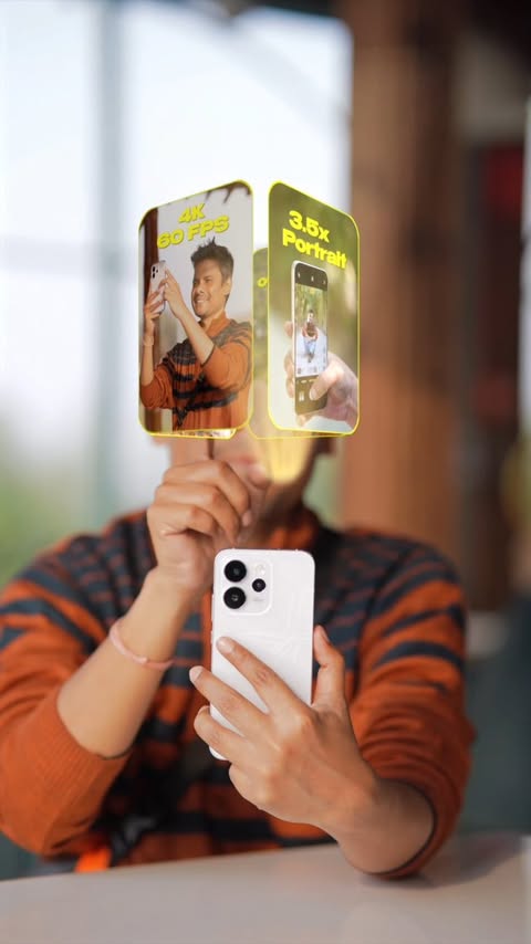 Instagram post by @nimitnigam for OPPO. Caption reads: Recently shot with the OPPO Reno15 Pro and....