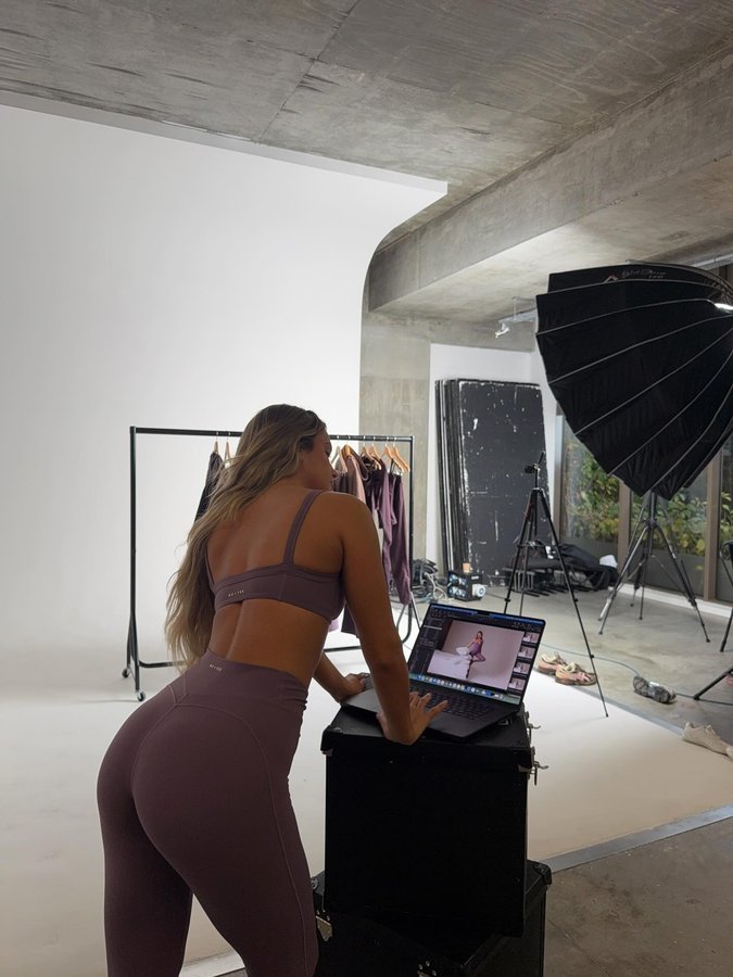 Instagram post by @lydsbutler for boandtee. Caption reads: Pinch me 🤍 11.11 … something exciting is brewing....