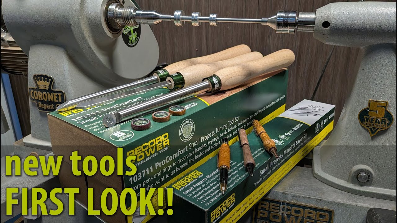 YouTube post by @MikeHolton for VEVOR. Caption reads: FIRST LOOK!! - Testing Record Power’s New Small....