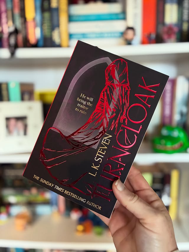 Instagram post by @thelibraryofklee for Penguin Books. Caption reads: [...] the first book 😅 #bookmail from....