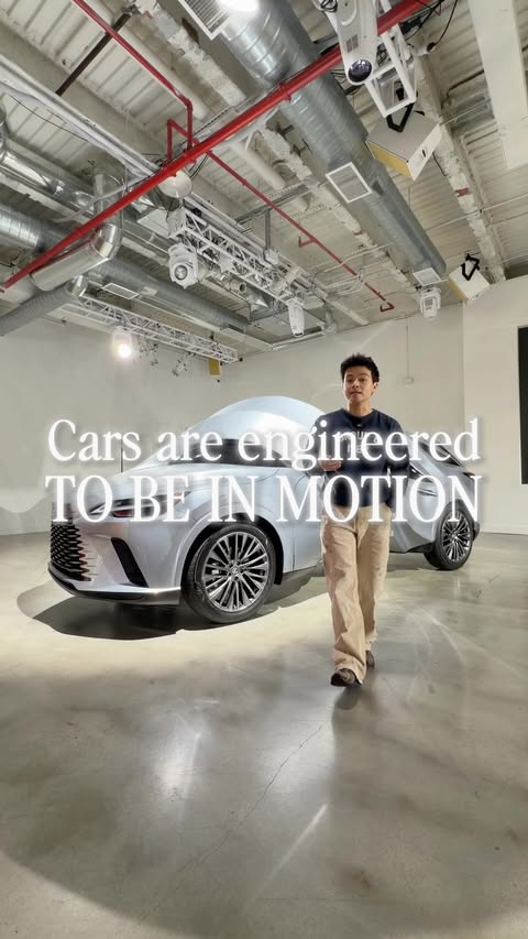 Instagram post by @wesly for Lexus. Caption reads: [...] a collaborative project between @lexususa....