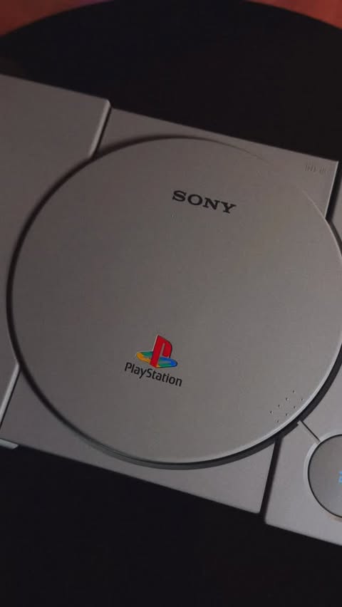 Instagram post by @kidult_gamer for Edelkrone. Caption reads: [...] PlayStation history 🎬🎮 Powered by....