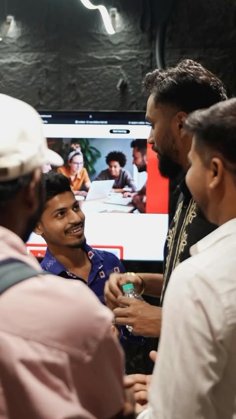 Instagram post by @i.satyam5 for Adobe Firefly. Caption reads: [...] walkthrough of @adobeexpress and....