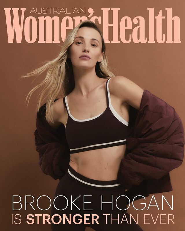 Instagram post by @brookehogan for PALMERS. Caption reads: Brooke Hogan wears many hats: mother, wife,....