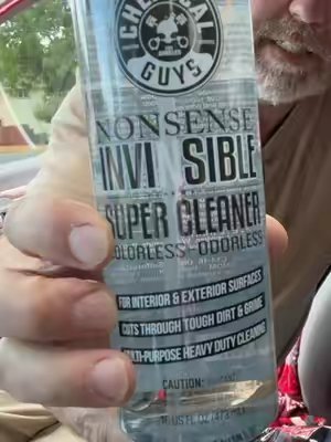 TikTok post by @leroybrownesq for Chemical Guys. Caption reads: [...] #cleaner #automotive @Chemical Guys.