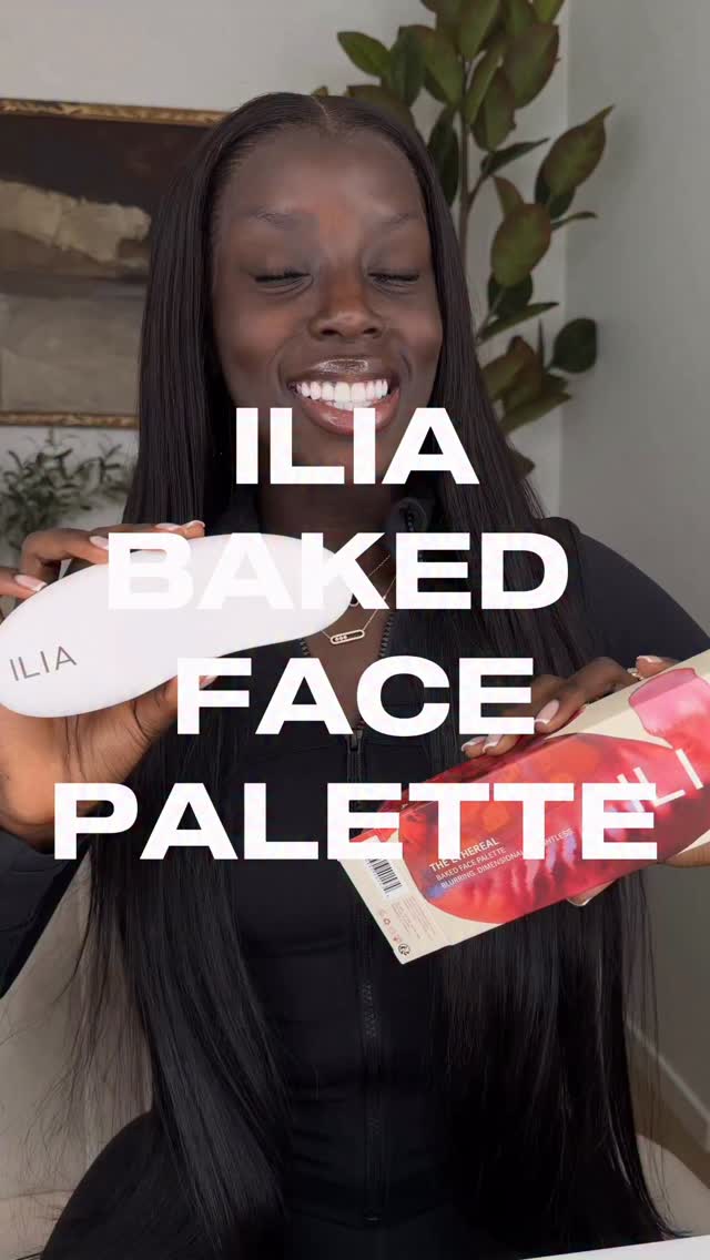 Instagram post by @golloria for ILIA Beauty. Caption reads: @iliabeauty this shouldn’t be the darkest..