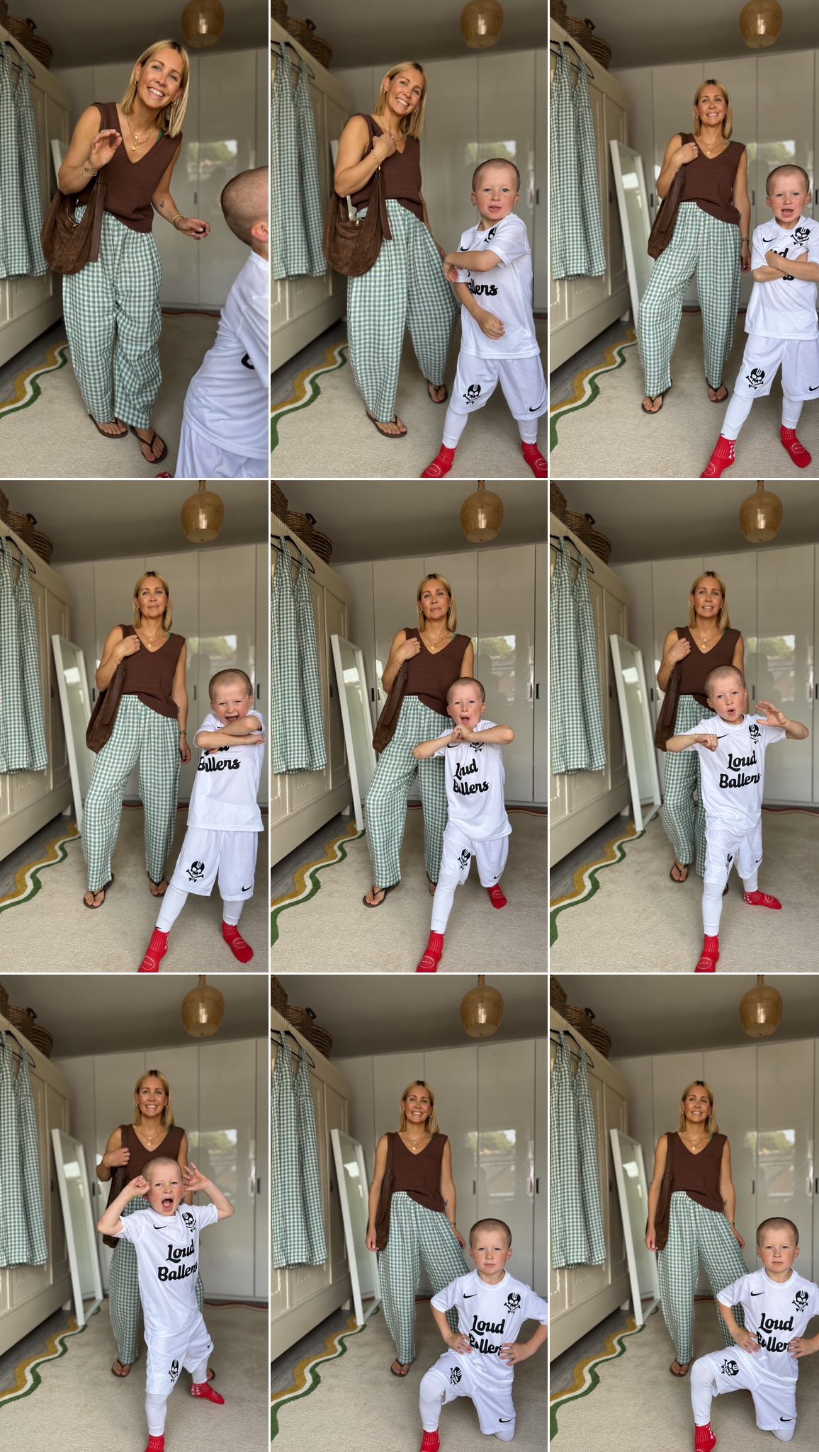 Instagram post by @ashley.dainty for FitFlop. Caption reads: The ENERGY levels are high! ⚡️I wish he could give....