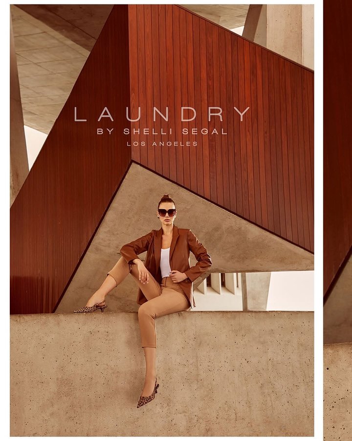 Instagram post by @ag0nzphoto for WILHELMINA. Caption reads: FW24 Campaign for @laundrybyshelli 

#Repost When....