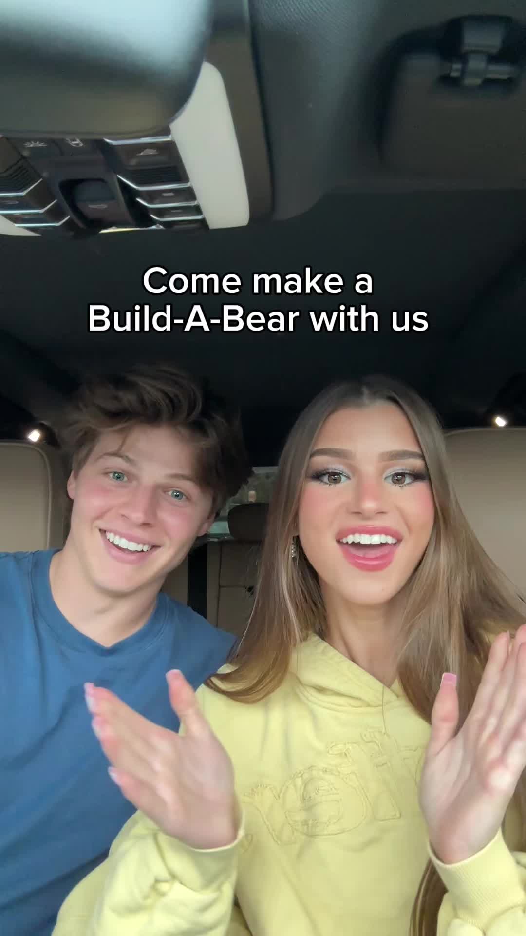 TikTok post by @notbrookemonk for Build-A-Bear. Caption reads: #BuildABear_Partner I’ve always thought of [...].