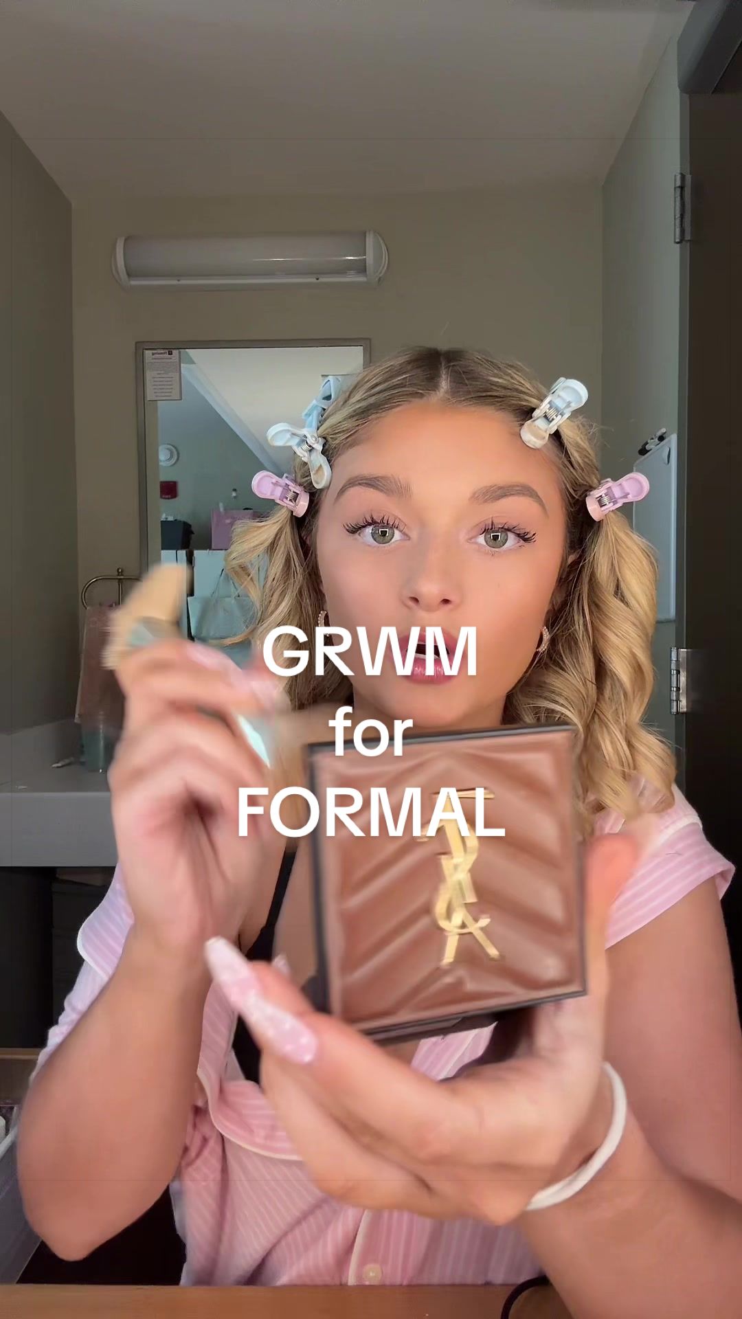 TikTok post by @saigeechambers for Drunk Elephant. Caption reads: [...] two to see my dress!! @MERIT Beauty @Drunk....