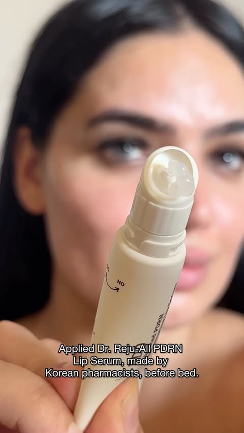 Instagram post by @emeraldxbeauty for Dr. Reju-All. Caption reads: AD. I’m loving my new lips feel using....