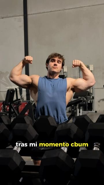 Instagram post by @betohf_18 for Braun Spain. Caption reads: Ahora que Cbum no estará, ya tenemos a su....