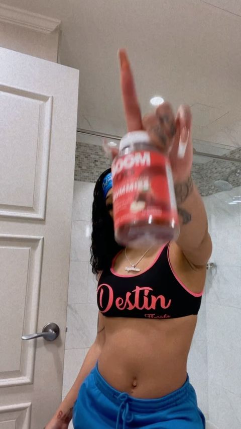 Instagram post by @official_louisianimal for Boombod. Caption reads: #ad Been taking these @boombod Apple Cider Vinegar....
