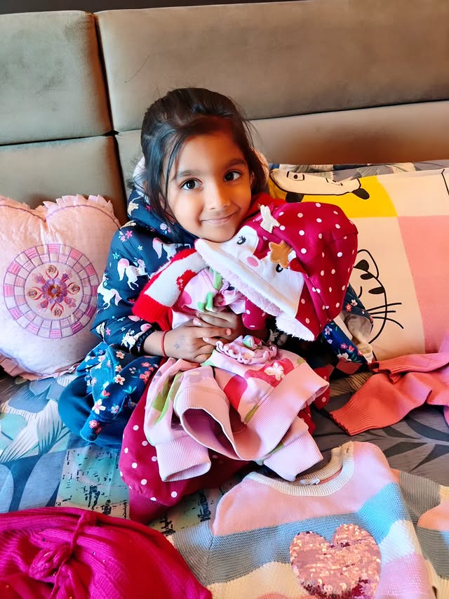 Instagram post by @poojagargbangalore for FirstCry. Caption reads: #Collaboration with @firstcryindia

My daughter....