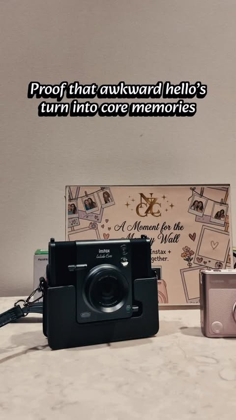 Instagram post by @cestlabby for Instax. Caption reads: *ad| @instaxnz instaxnz bond is the fastest way....