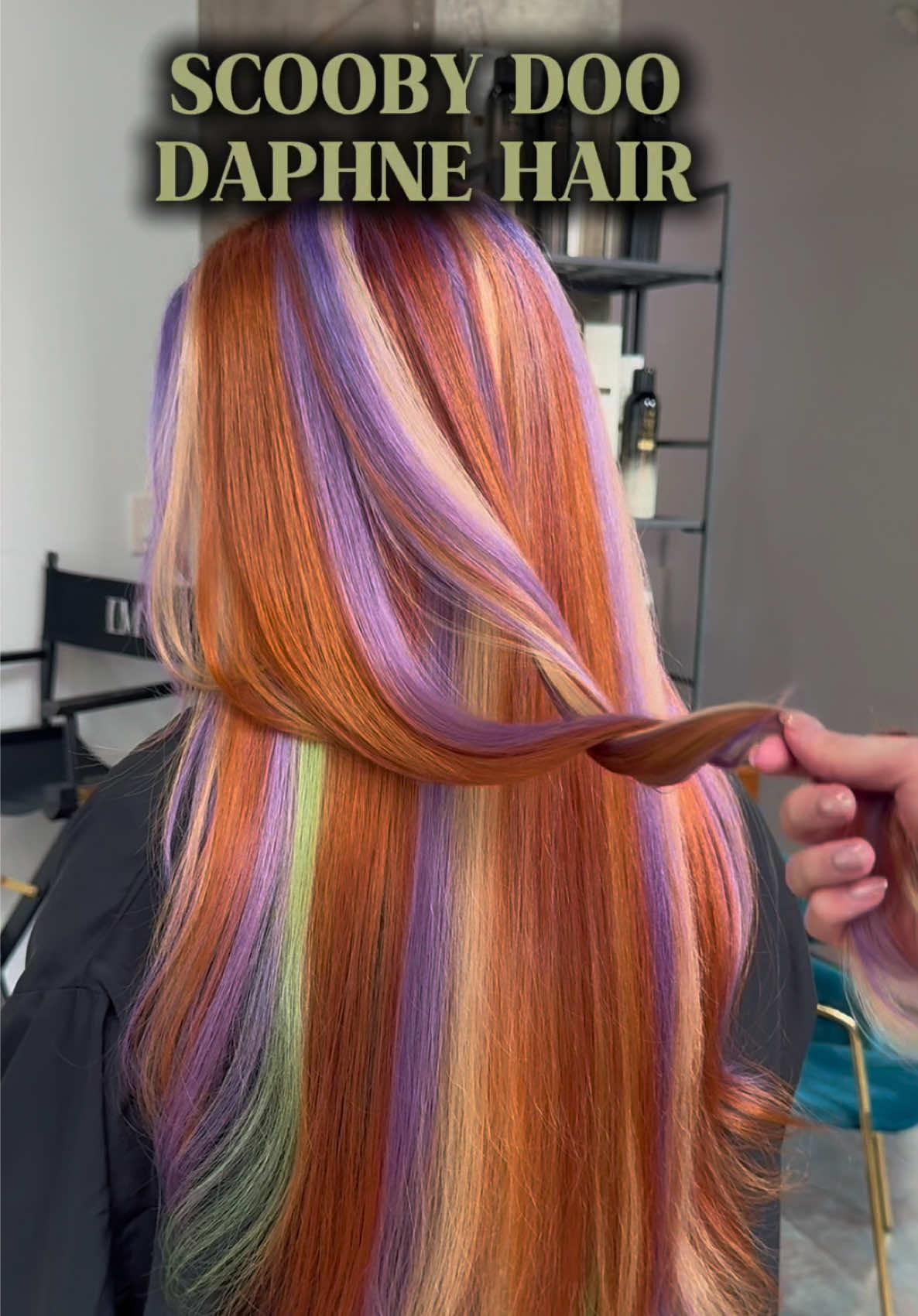 TikTok post by @.artistic.aestheticss for OLAPLEX. Caption reads: [...] combo using @Pravana and @Olaplex to protect....