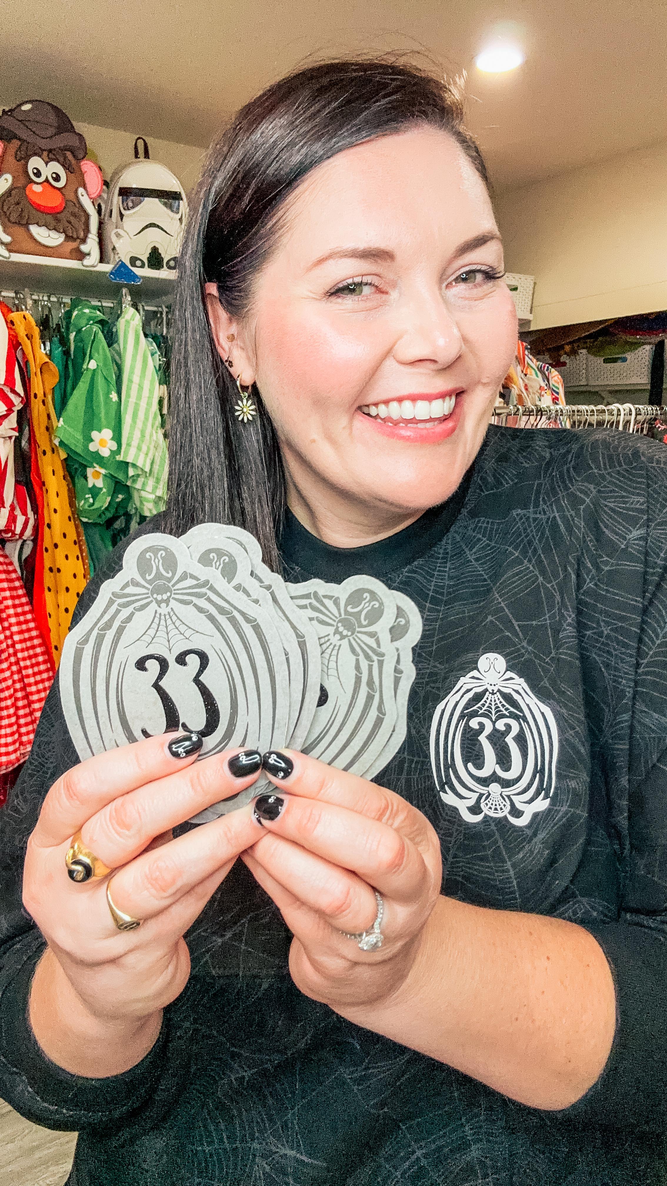 Instagram post by @braidsandbigearrings for Spirit Jersey. Caption reads: [...] one thing. 😂 BUT, it’s a good one! ....