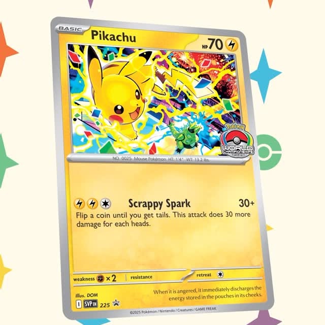 Instagram post by @playpokemon for Pokémon. Caption reads: Join in on the #PokemonWorlds celebration with a....