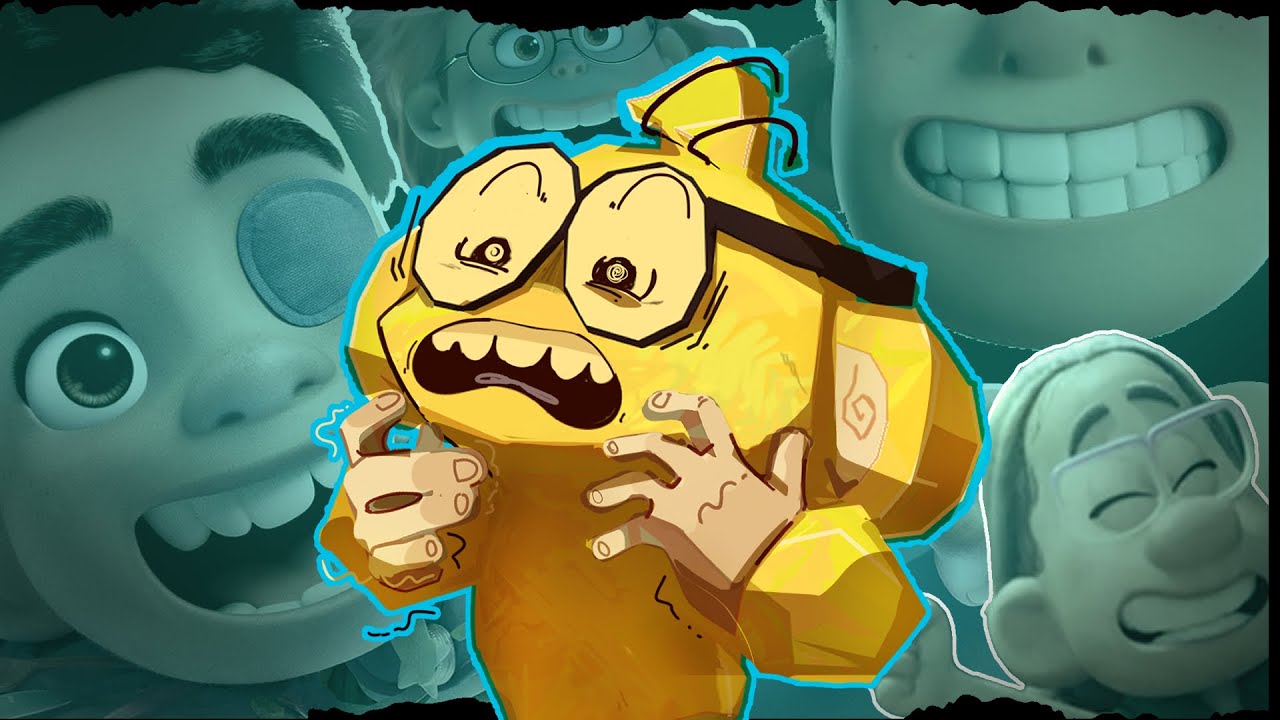 YouTube post by @notperera for Skillshare. Caption reads: The ACTUAL problem with Pixar's art style.