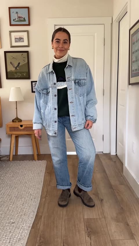 Instagram post by @georgiemorley for Blundstone. Caption reads: ~ in this house ~ we love a @blundstoneusa 
ps — I....