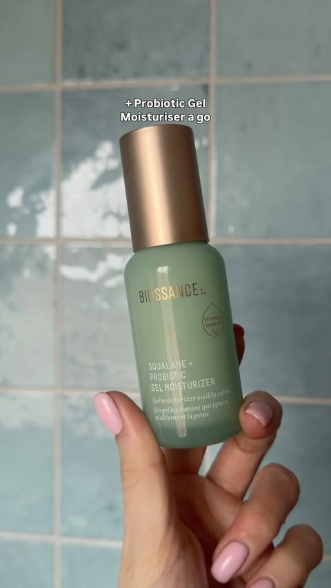 Instagram post by @madeleineedwards for BIOSSANCE. Caption reads: [...] moisturiser does exist?! This is the....