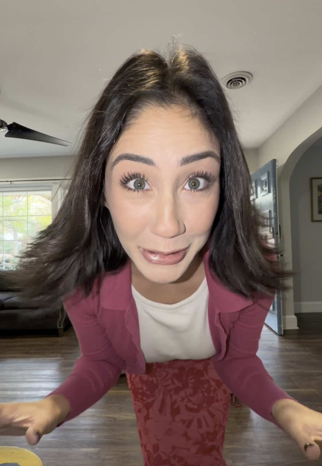 TikTok post by @kaelyngutierrez for BÉIS Travel. Caption reads: Been living out of trashbags hunny. What an....