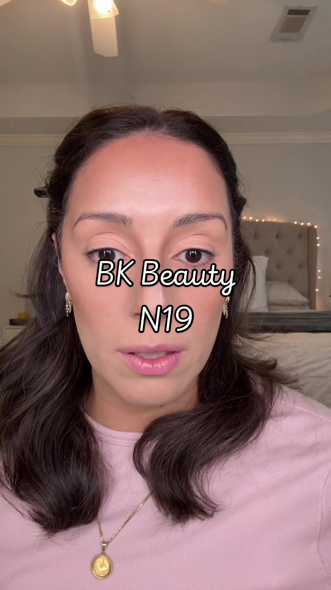 TikTok post by @fathiam6 for BK Beauty. Caption reads: This brush from @BK Beauty Brushes is a MUST HAVE!....