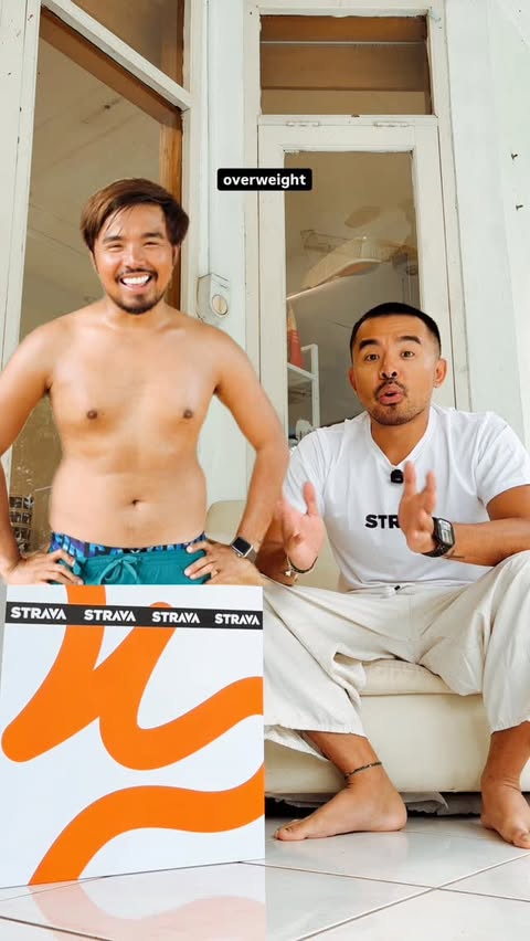 Instagram post by @_febrian for Strava. Caption reads: [...] proud to announce that I am a verified....