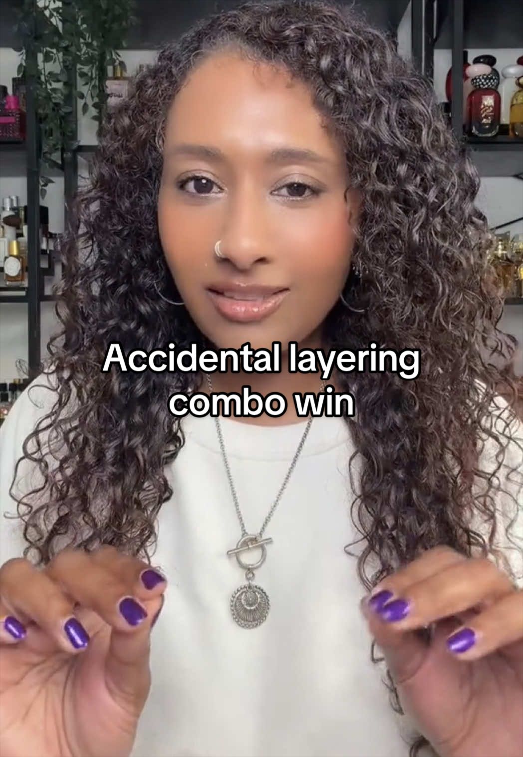 TikTok post by @hematalksperfume for Atralia Perfumes. Caption reads: [...] need to learn to use deodorant 😆) @Atralia....